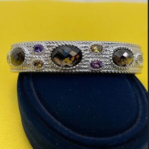 Judith Ripka - Multi-gemstone Cuff